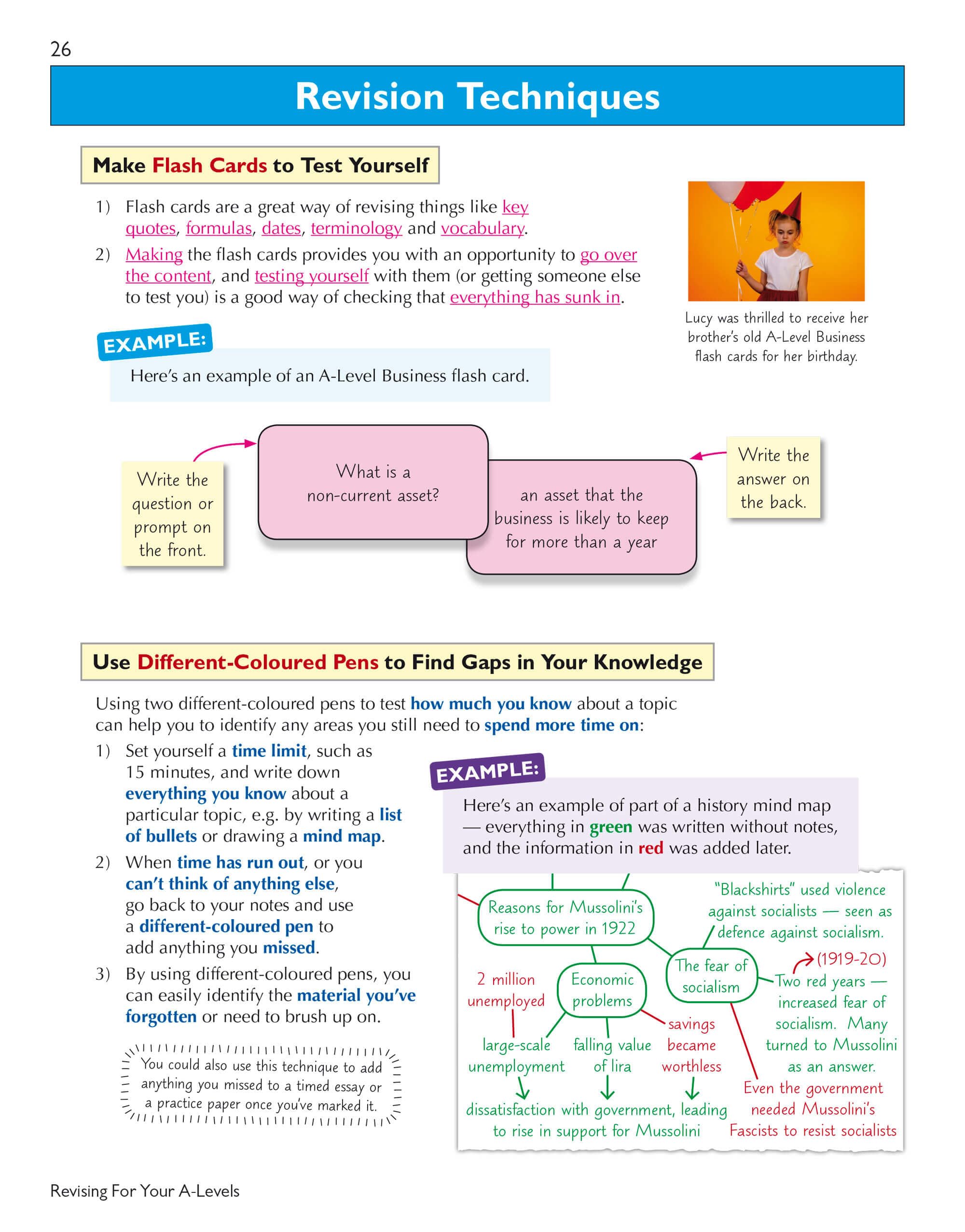 CGP A-Level Study Guide & Planner: Expert Revision Skills, Tips & Video Tutorials for 2025-2026 Exams | Perfect for High School Students Preparing for College Entrance