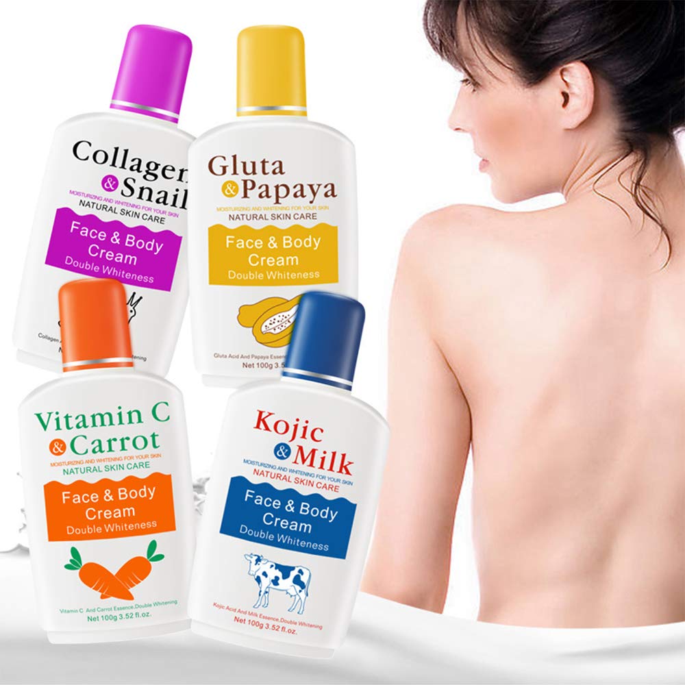DISAAR BEAUTY Glutathione & Papaya Moisturizing Face and Body Cream - Hydrating Skin Care for Dry Skin, Brightening & Nourishing - Perfect for Daily Use, Night Routine & Travel Skincare