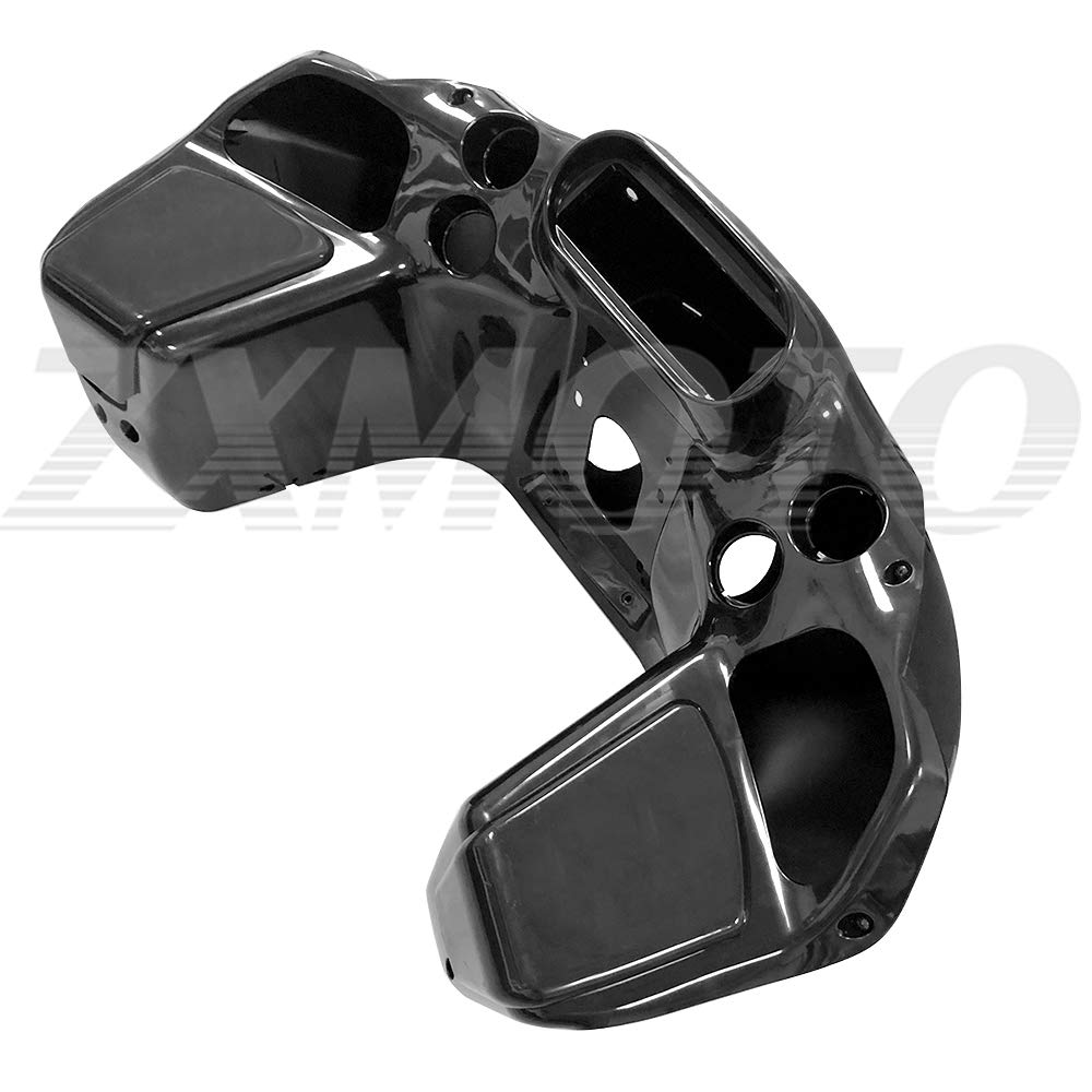 ZXMOTO ABS Batwing Fairing Kit for Harley Davidson Road Glide FLTR (1998-2013) - Unpainted Inner & Outer Headlight Fairing Replacement - Perfect for Custom Bike Builds & Road Touring Upgrades