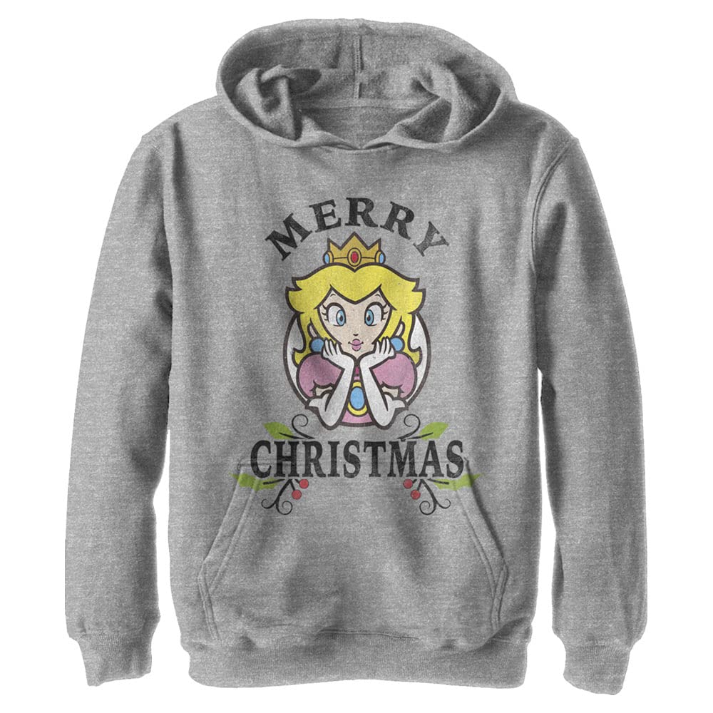 Nintendo Kids Kiss Me Youth Pullover Hoodie - Cute Gaming Sweatshirt for Boys & Girls - Perfect for School, Playdates & Family Outings