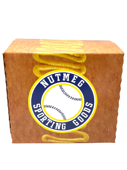 Nutmeg Sporting Goods Hot Dog Glove - Premium Baseball & Softball Training Glove for Kids & Adults - Perfect for Backyard Practice, Games & BBQ Parties