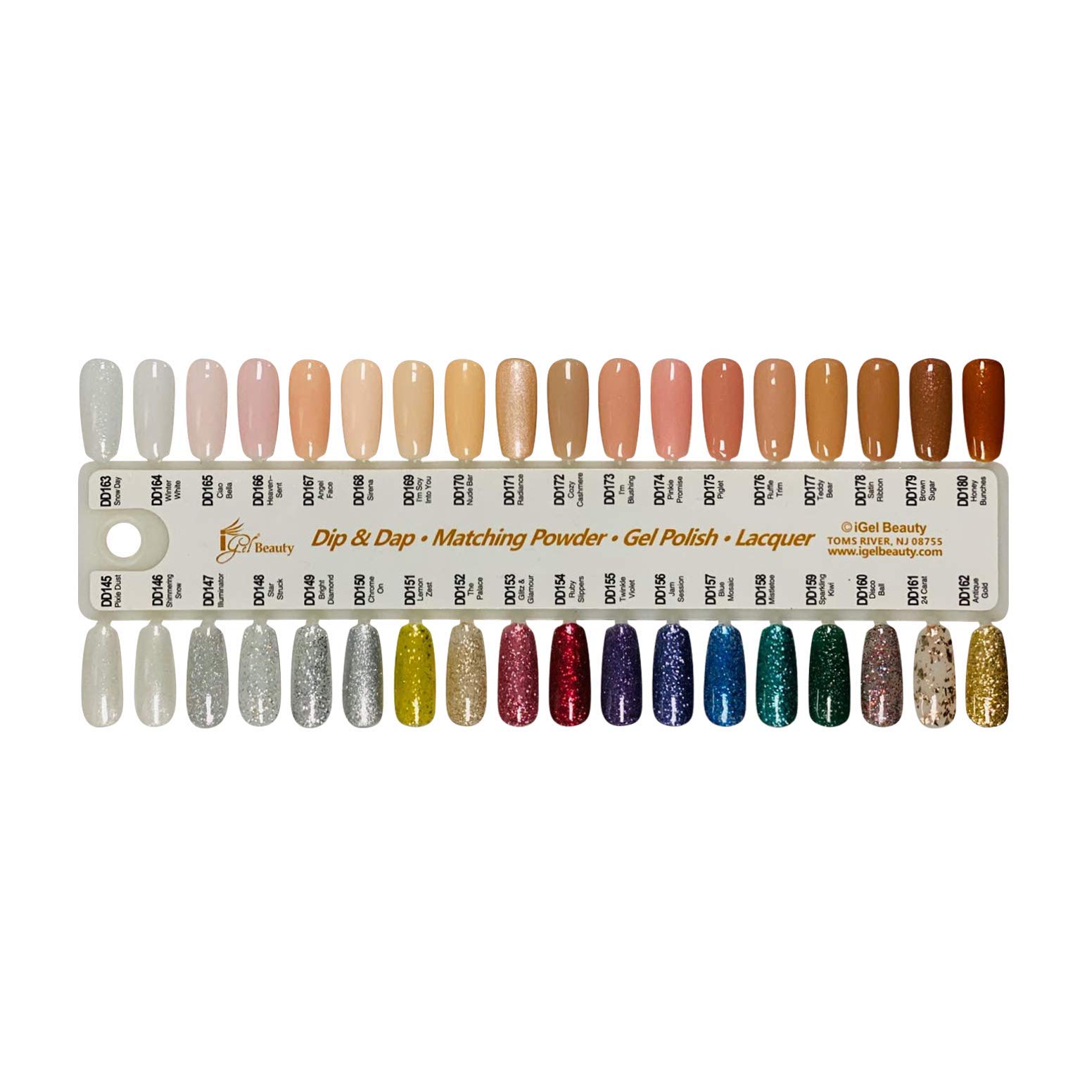 iGel 100% Pure Gel Nail Polish - Dip & Dap Collection (DD023 Pale Shadow) for Long-Lasting Manicures at Home & Salon
