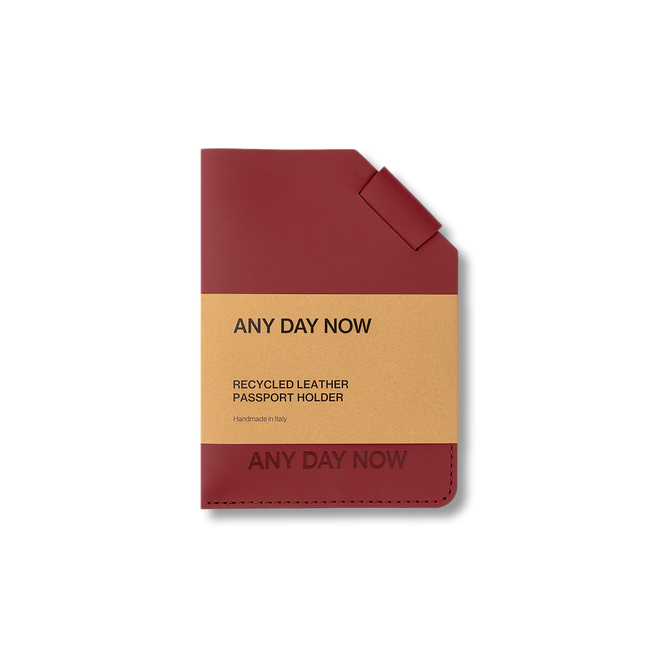 Eco-Friendly Recycled Leather Passport Holder - RFID Blocking Travel Wallet for Men & Women | Perfect for Airports, Business Trips & International Travel