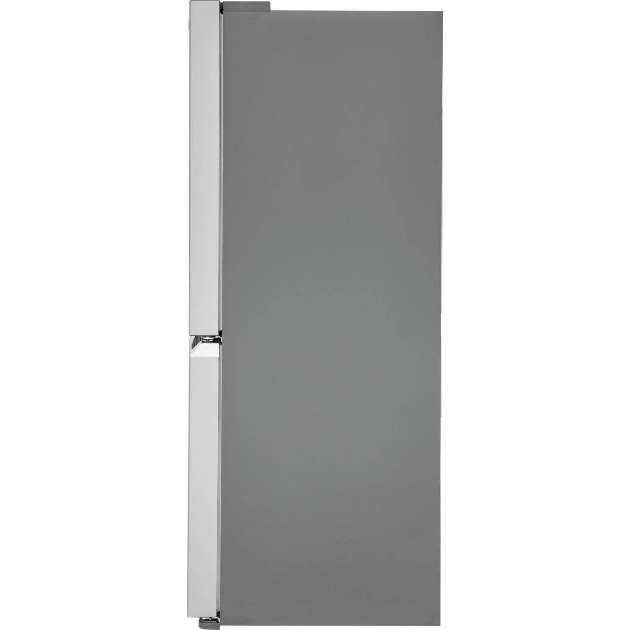 Frigidaire Gallery 36-Inch Counter Depth 4-Door French Door Refrigerator with Ice Maker, 21.5 cu. ft. Stainless Steel - GRQC2255BF | Perfect for Modern Kitchens, Entertaining & Large Family Storage