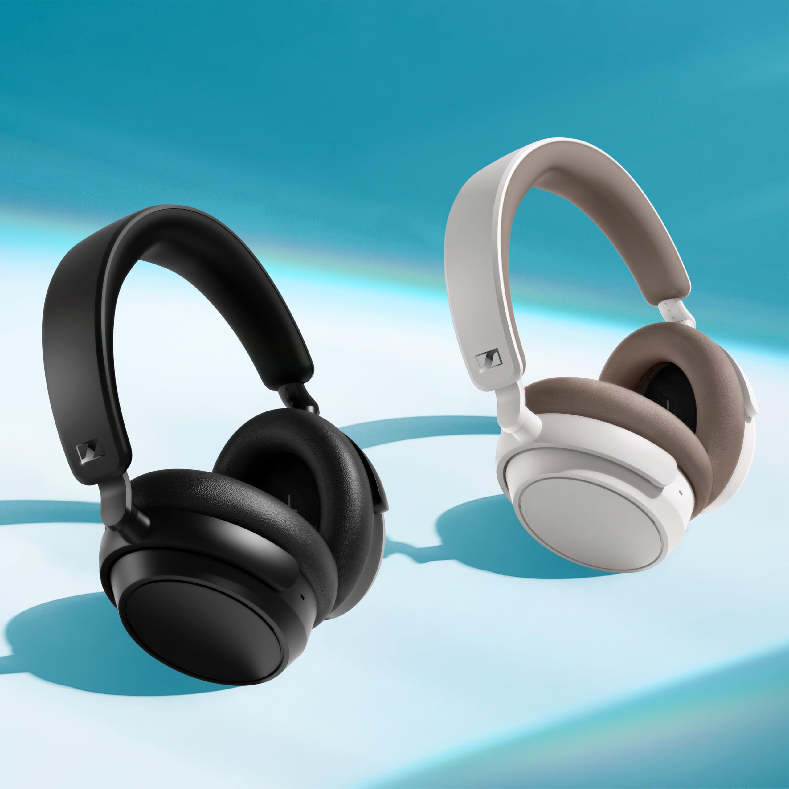 Sennheiser ACCENTUM Plus Wireless Bluetooth Headphones with Hybrid ANC - 50H Battery Life, Quick Charge, Hi-Res Audio (White) | Perfect for Travel, Workouts & Noise Cancellation in Office