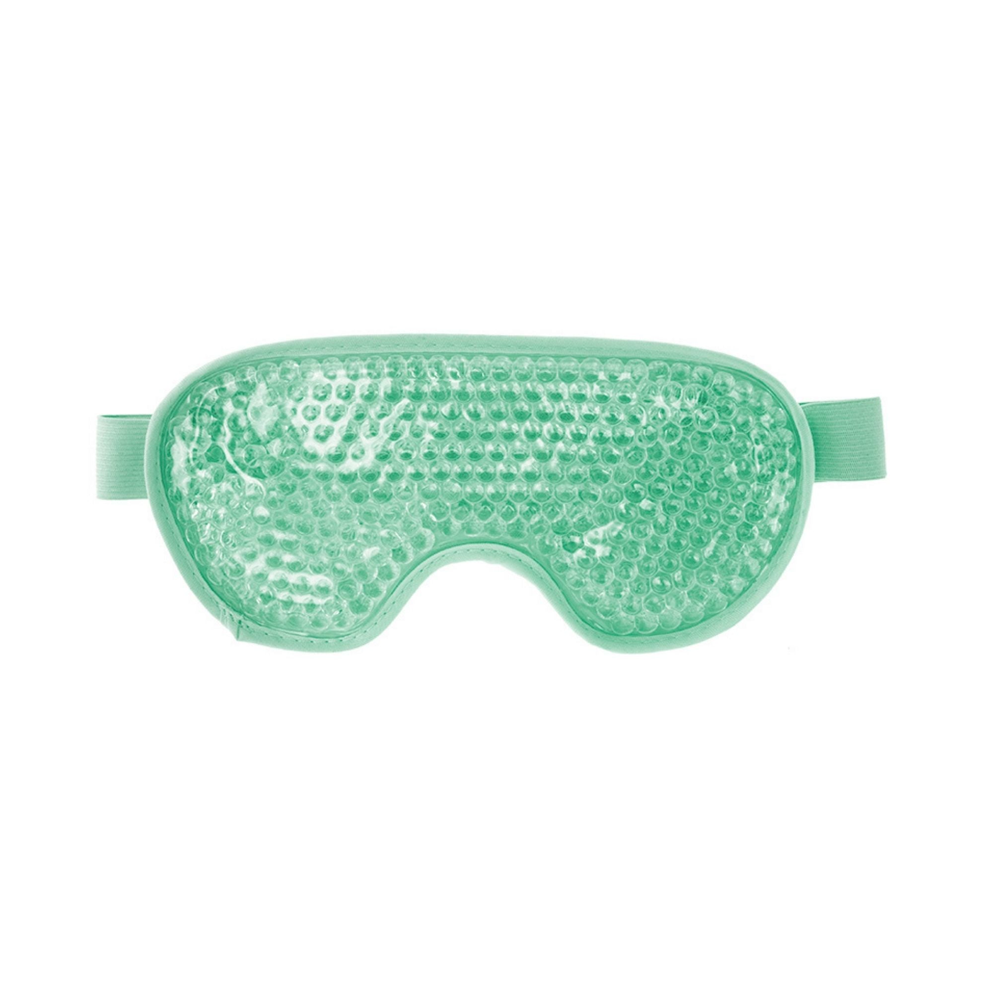 Sea Foam Color Cooling Gel Beads Eye Mask for Puffy Eyes & Dark Circles - Soothing Relief for Stress, Sleep & Travel
