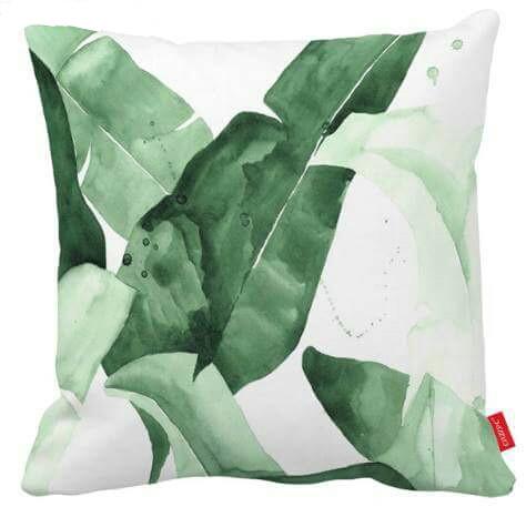 Banana Leaf Pillow Cover - Tropical Bohemian Decorative Pillow Case for Sofa, Bed, Couch - Perfect for Home Decor, Living Room, Bedroom & Outdoor Use