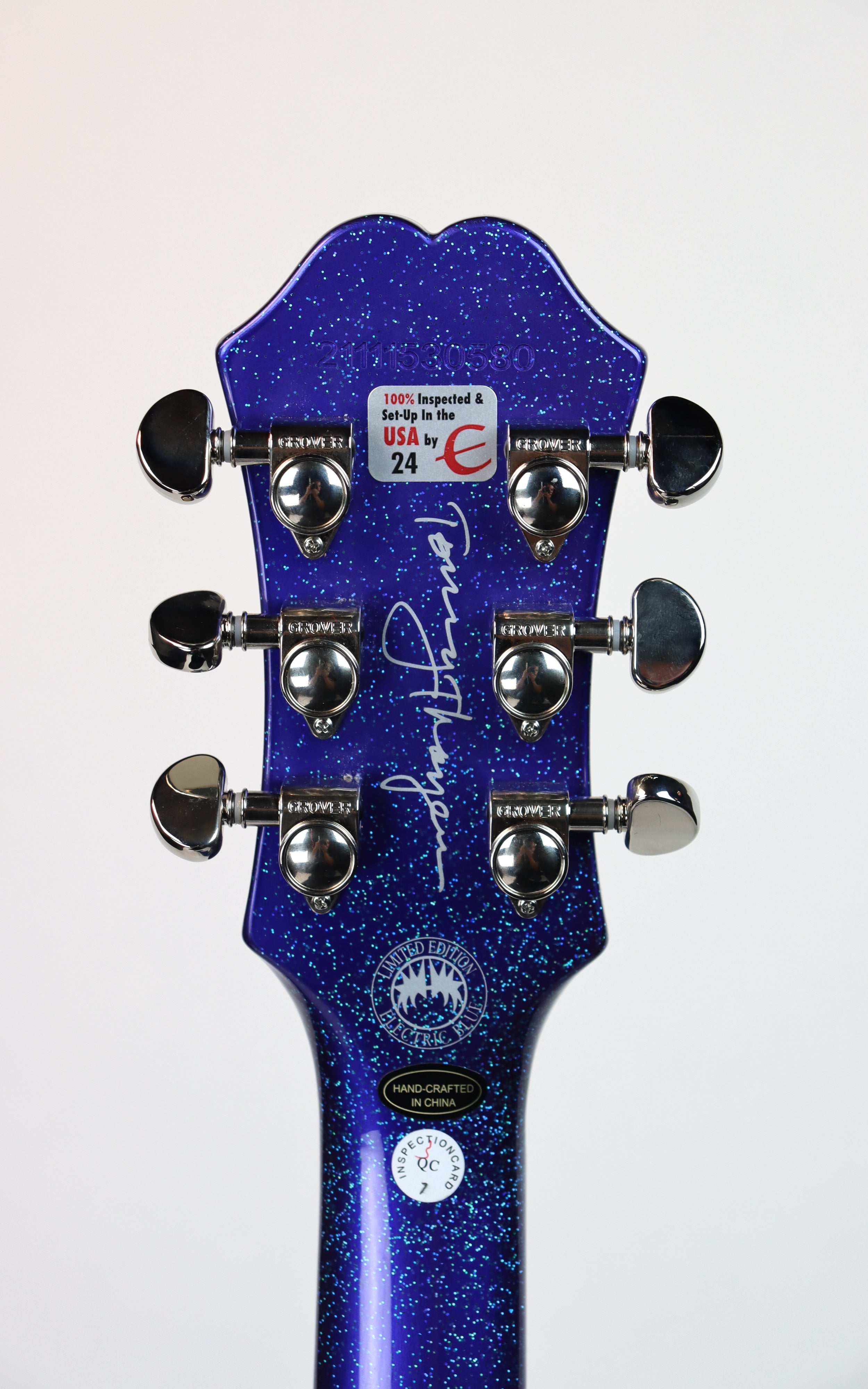 Epiphone Limited Edition Tommy Thayer Electric Blue Les Paul Guitar - Perfect for Rock, Blues & Stage Performances