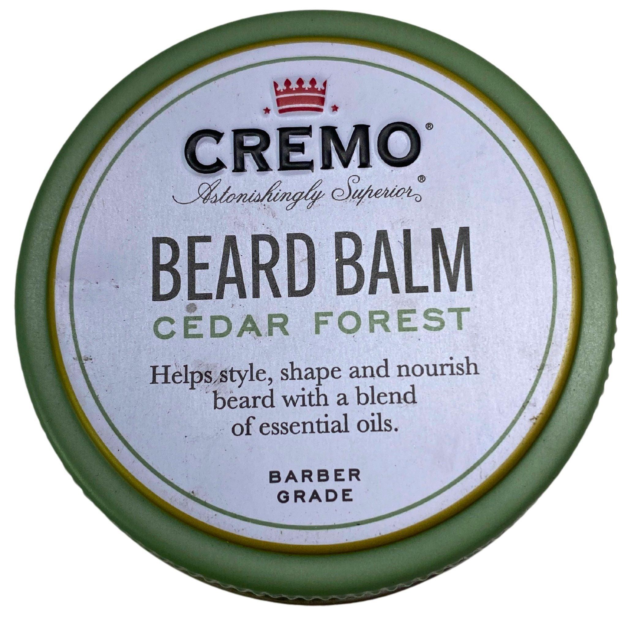 Cremo Beard Balm for Men - Forest Blend with Cedar & Sandalwood, 2 Oz (36 Pack) - Moisturizing & Conditioning Beard Care for Softness & Style - Perfect for Daily Grooming & Styling