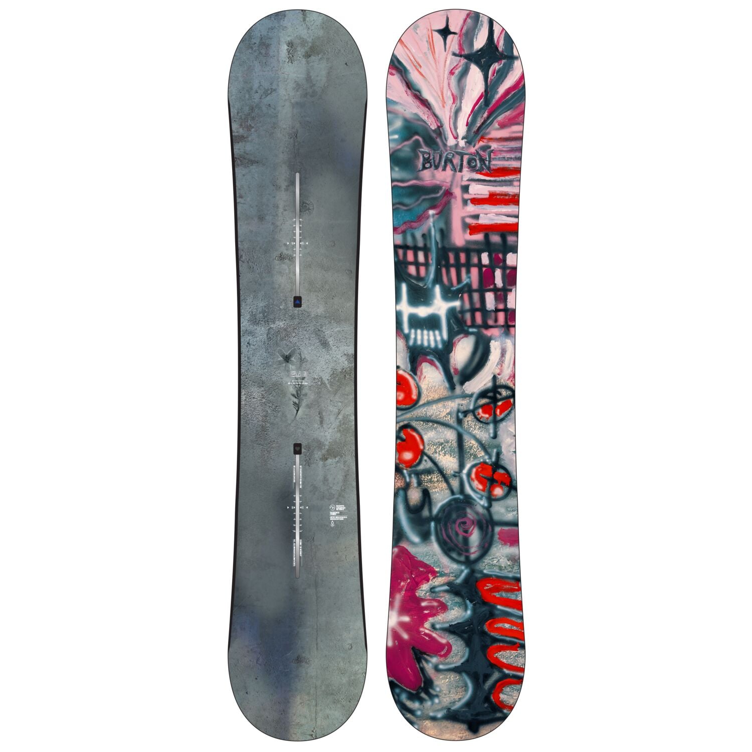 Burton Blossom Snowboard 2025 - Women's All-Mountain Freestyle Snowboard for Powder & Park Riding | Perfect for Backcountry Adventures & Resort Slopes