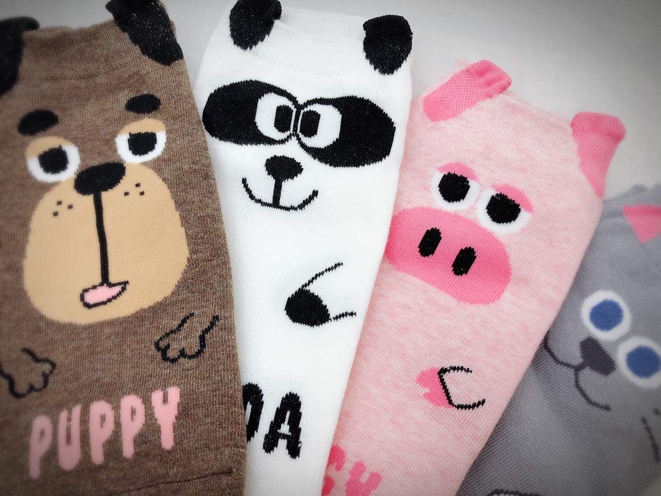 Cute Animal Print Ankle Socks for Women & Teen Girls - Soft Comfortable Socks - Perfect Gift for Birthday, Christmas, or Everyday Wear