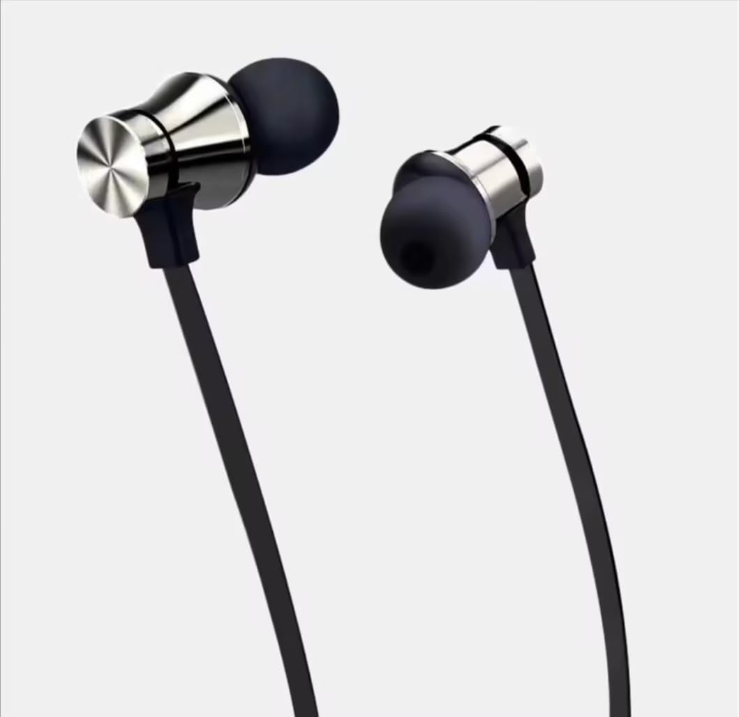 Wireless Bluetooth Earbuds - In-Ear Stereo Headphones with Noise Isolation, Black | Perfect for Gym, Running, Commuting & Workouts