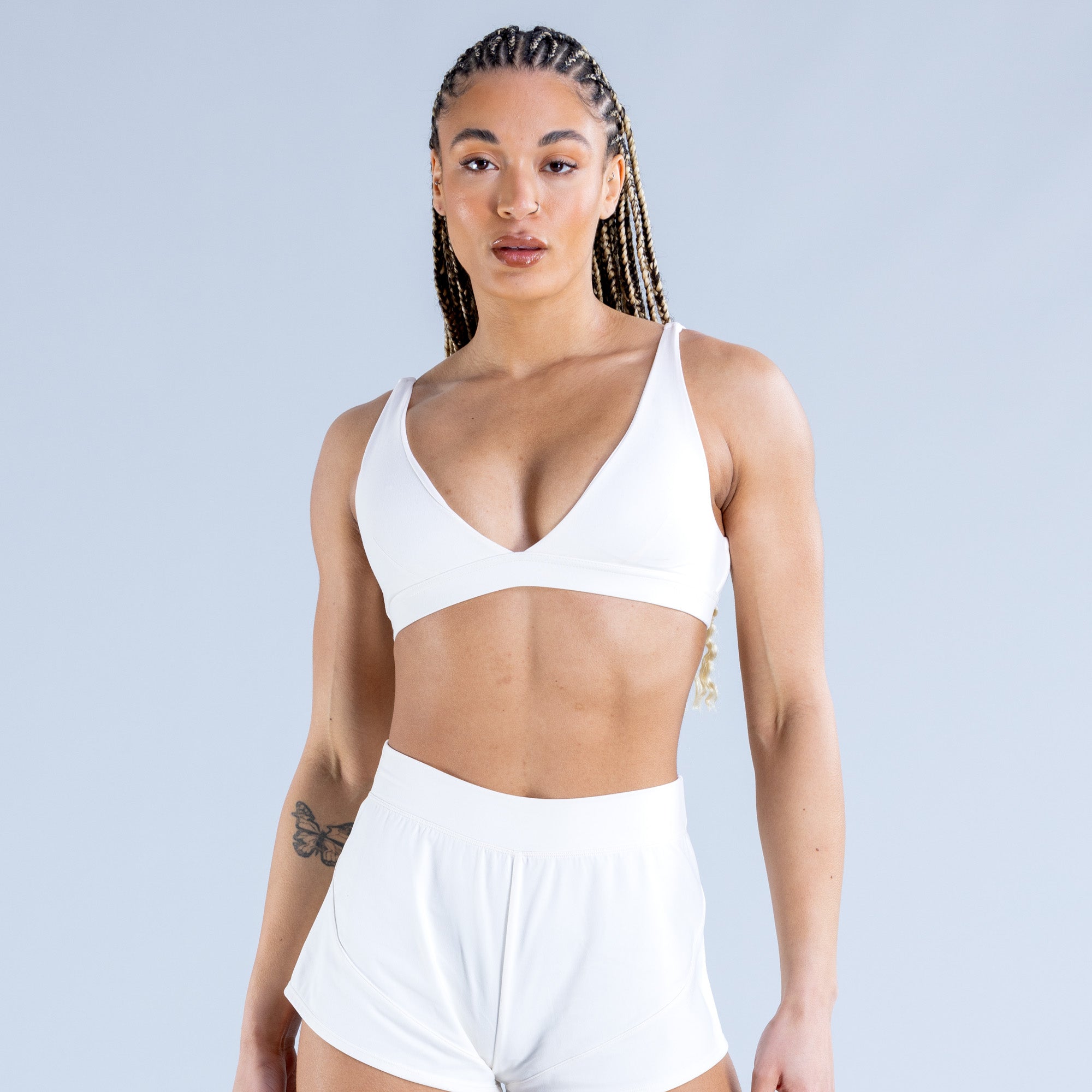 Minimalist Sports Bra for Women - High Support Workout Top for Running, Yoga & Gym - Comfortable & Breathable Activewear