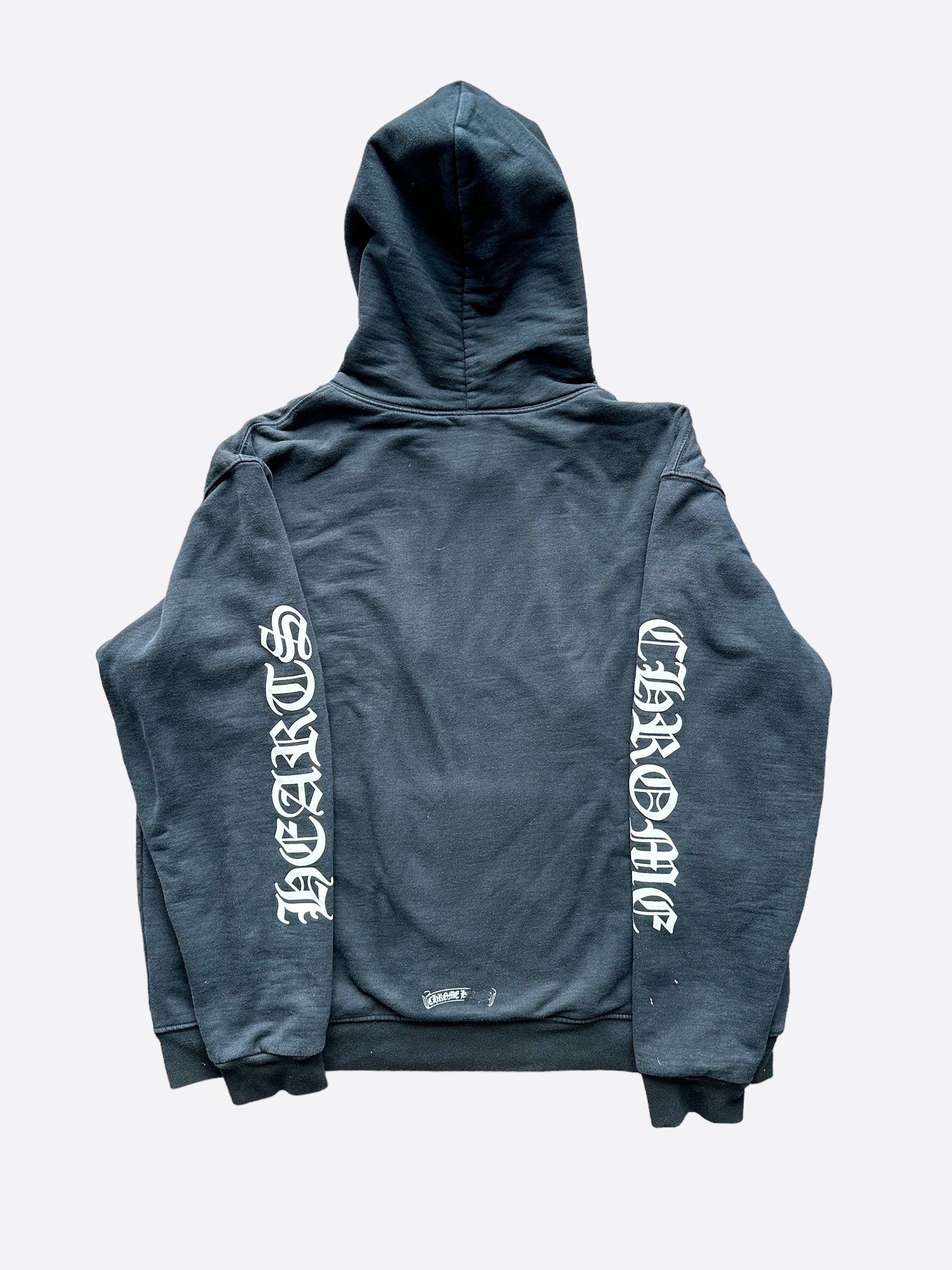 Chrome Hearts Vertical Logo Zip-Up Hoodie for Men & Women - Stylish Streetwear for Casual Outfits & Urban Fashion