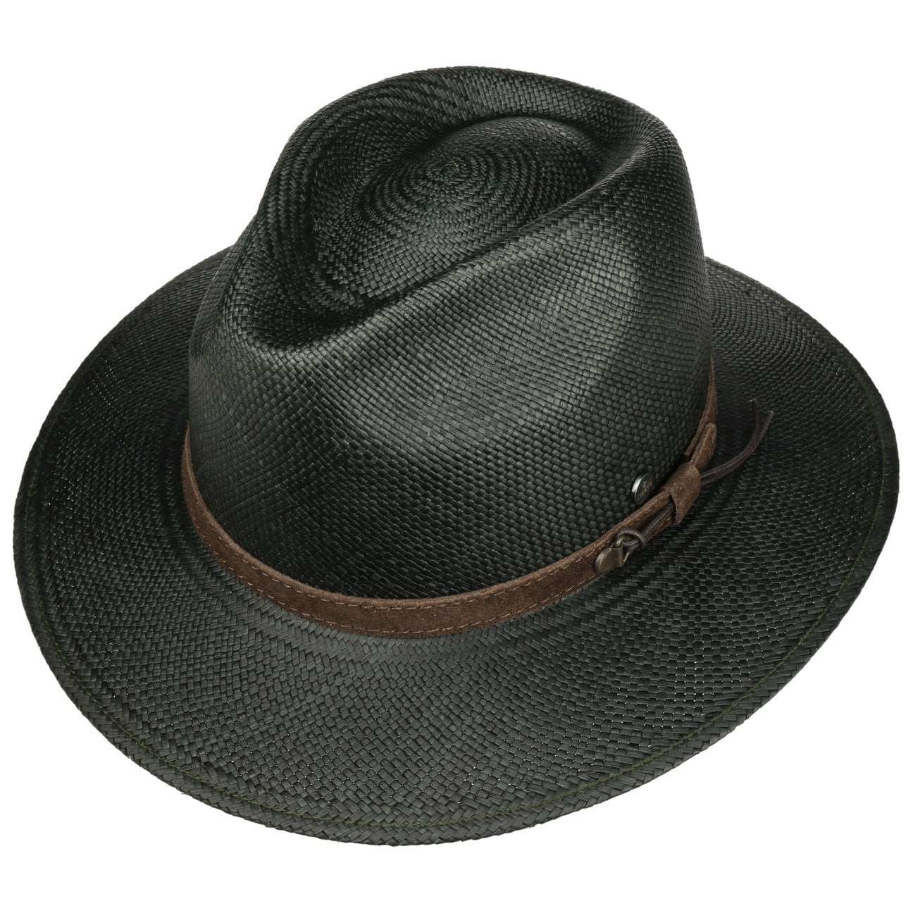 Lierys Forest Traveller Panama Hat - Natural Straw Sun Hat for Men & Women - Perfect for Beach, Travel, and Outdoor Adventures