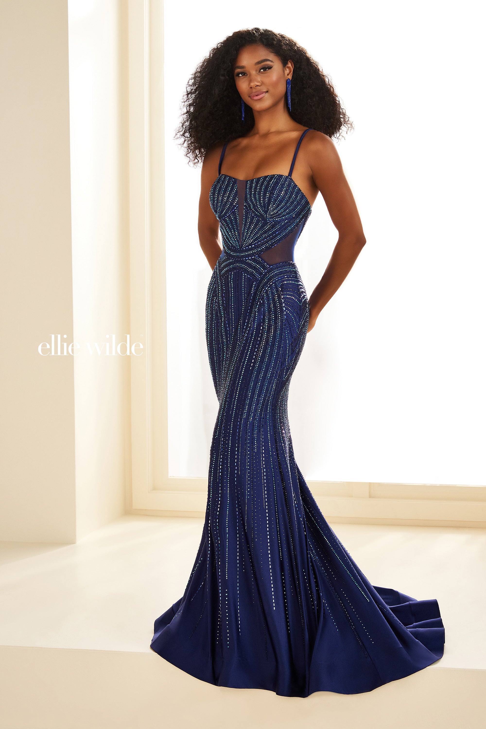 Ellie Wilde EW36013 Elegant Prom Dress - Perfect for Homecoming, Formal Dances & Special Occasions