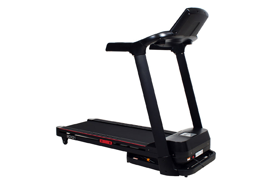 California Fitness Malibu 2421 Folding Treadmill - Compact Home Gym Equipment for Cardio Workouts | Perfect for Small Spaces & Apartment Fitness