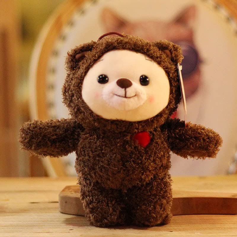 Rainbow Ruby Teddy Bear Plush Toy - Super Soft Stuffed Animal, Small Cute Plushie for Kids, Birthday Gift, Nursery Decor & Comfort Pillow - Perfect for Cuddling, Playtime & Room Decoration