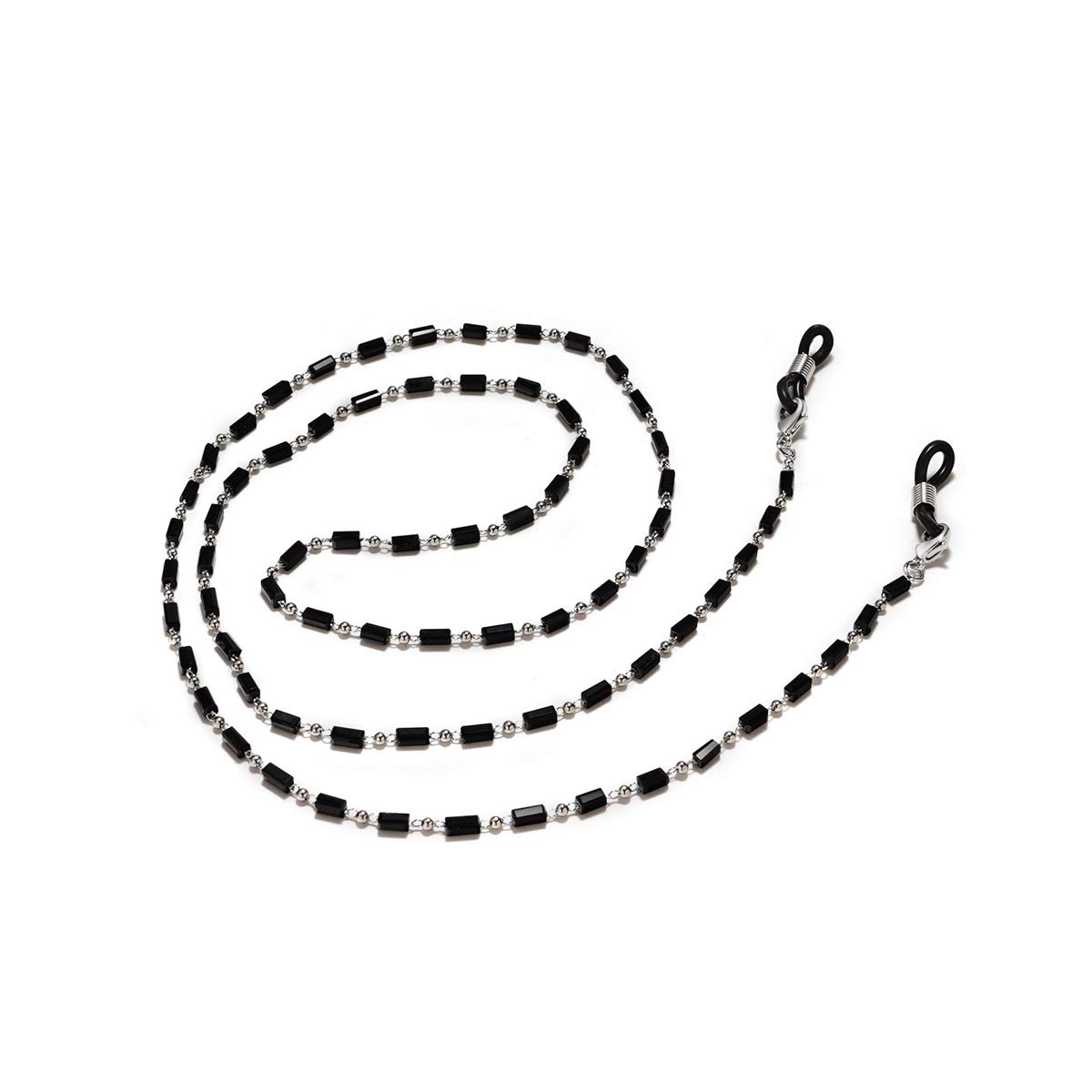 Stylish Metal Eyeglass Chains Holder - Adjustable Glasses & Sunglasses Neck Strap for Men & Women - Perfect for Reading, Driving, and Outdoor Activities