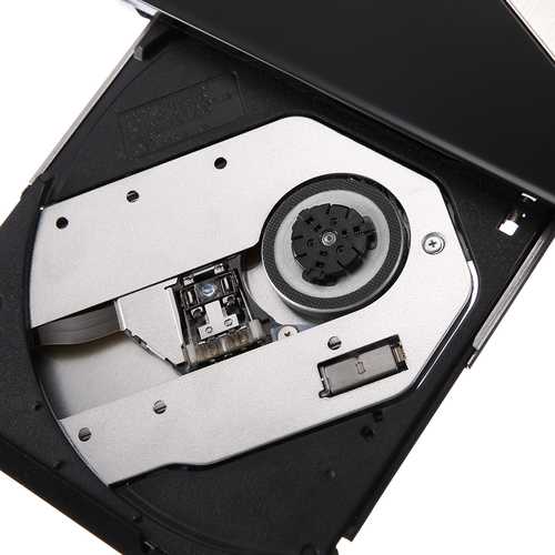 Portable Aluminum Alloy USB 3.0 External CD DVD Drive - Burner Player for Laptop & Desktop | Plug and Play for Movies, Music, Data Backup & Installation