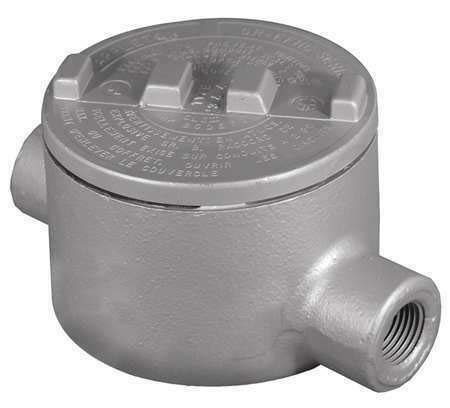 1 Pc APPLETON ELECTRIC GRC75-A Conduit Outlet Body, 3/4 Inch, Heavy Duty Electrical Conduit Fitting for Industrial and Hazardous Locations - Perfect for Commercial Wiring, Outdoor Installations, and Electrical Enclosures