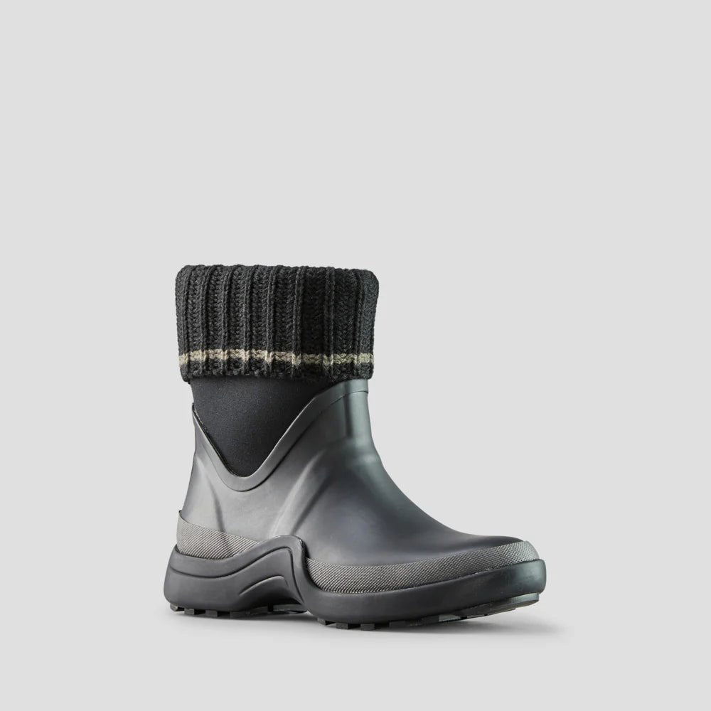 Waterproof Black Rubber Neoprene Boots for Men & Women - All-Weather Outdoor Hunting, Fishing, Hiking & Work Boots