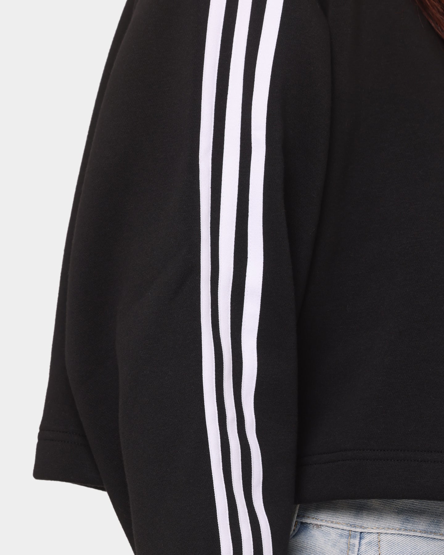 Adidas Women's Short Sleeve Hooded Sweatshirt - Black | Athletic Casual Wear for Running, Gym & Street Style