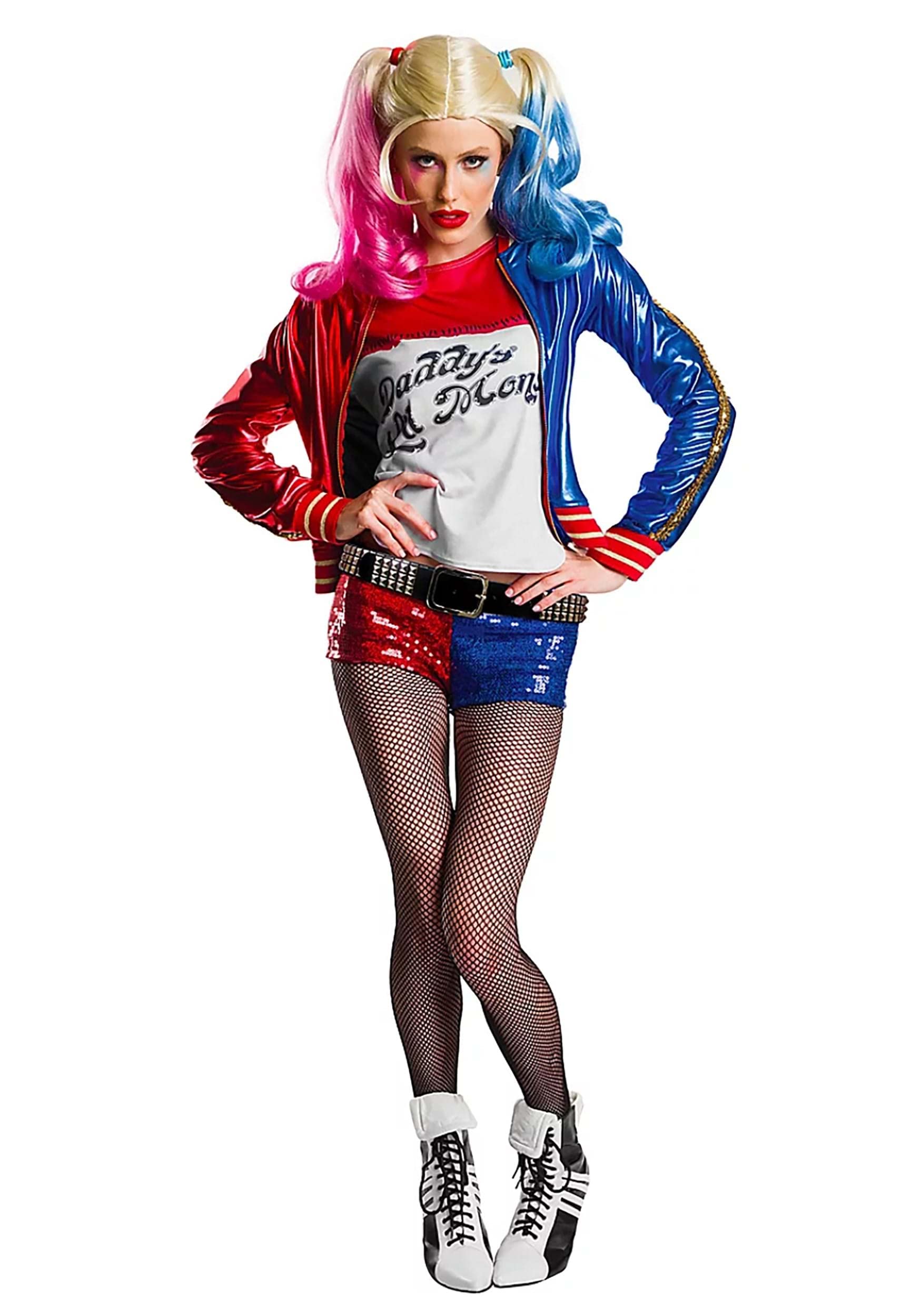 Suicide Squad Harley Quinn Women's Costume for Adults - Halloween, Cosplay & Comic Con Outfit