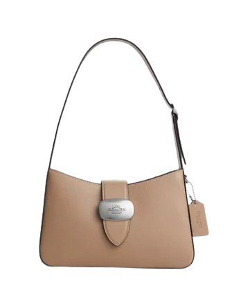 Coach Eliza Shoulder Bag for Women - Genuine Leather Crossbody Purse with Adjustable Strap - Perfect for Work, Travel & Everyday Use