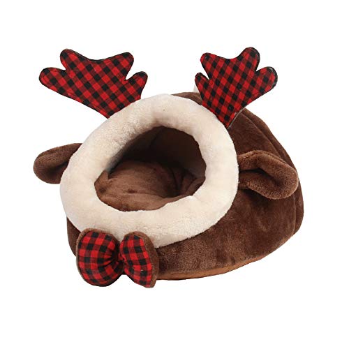 **Cozy Guinea Pig Bed Cave - Soft Hamster Hideout with Removable Cushion for Small Pets (Bunny, Chinchilla, Ferret, Hedgehog, Sugar Glider) - Perfect for Cages, Playpens & Indoor Pet Comfort**