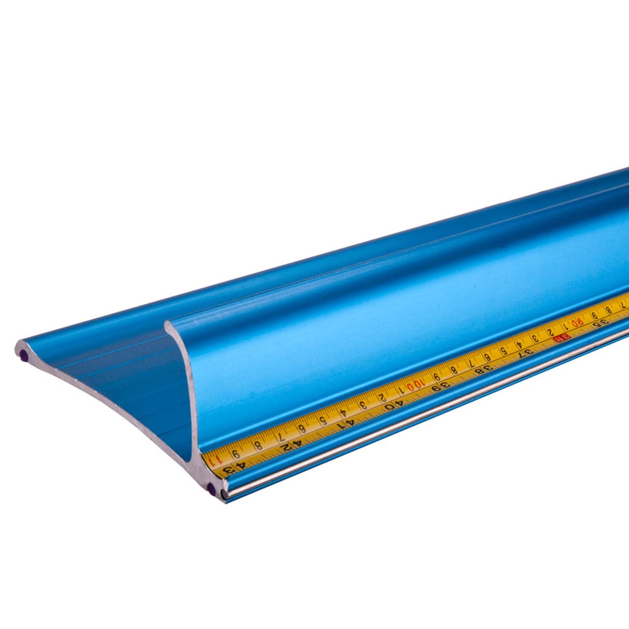 31 Inch Aluminum Metal Big Foot Safety Ruler for Vinyl Cutting & Trimming with Stainless Steel Edge - Perfect for Crafting, DIY Projects, and Professional Sign Making