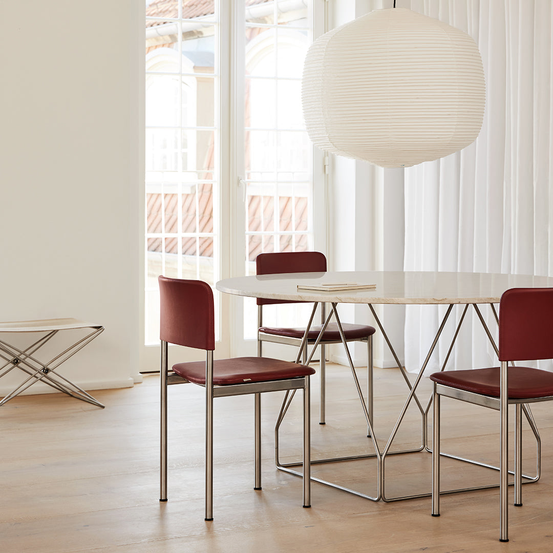 Premium JG Round Dining Table - Modern & Durable for Kitchen, Dining Room, or Outdoor Entertaining