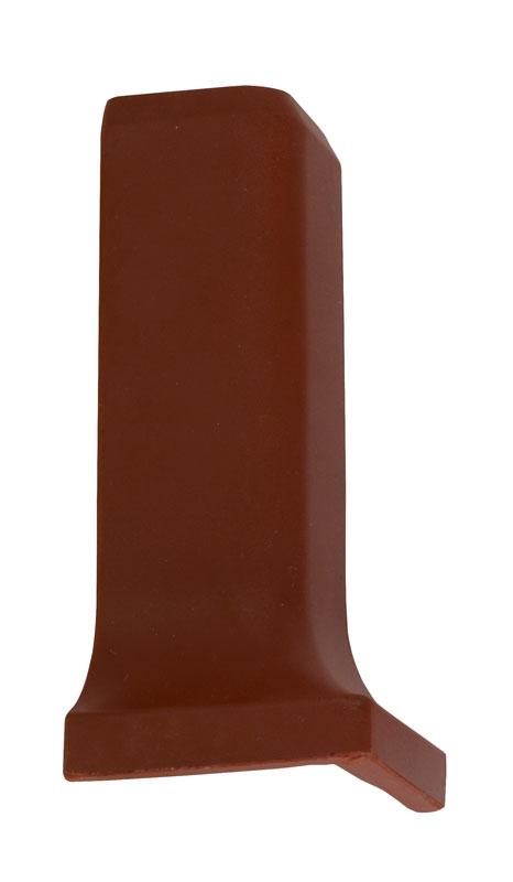 10x10 cm Red Granite Floor Skirting Corner Tile by Winckelmans - Perfect for Bathroom, Kitchen & Basement Flooring