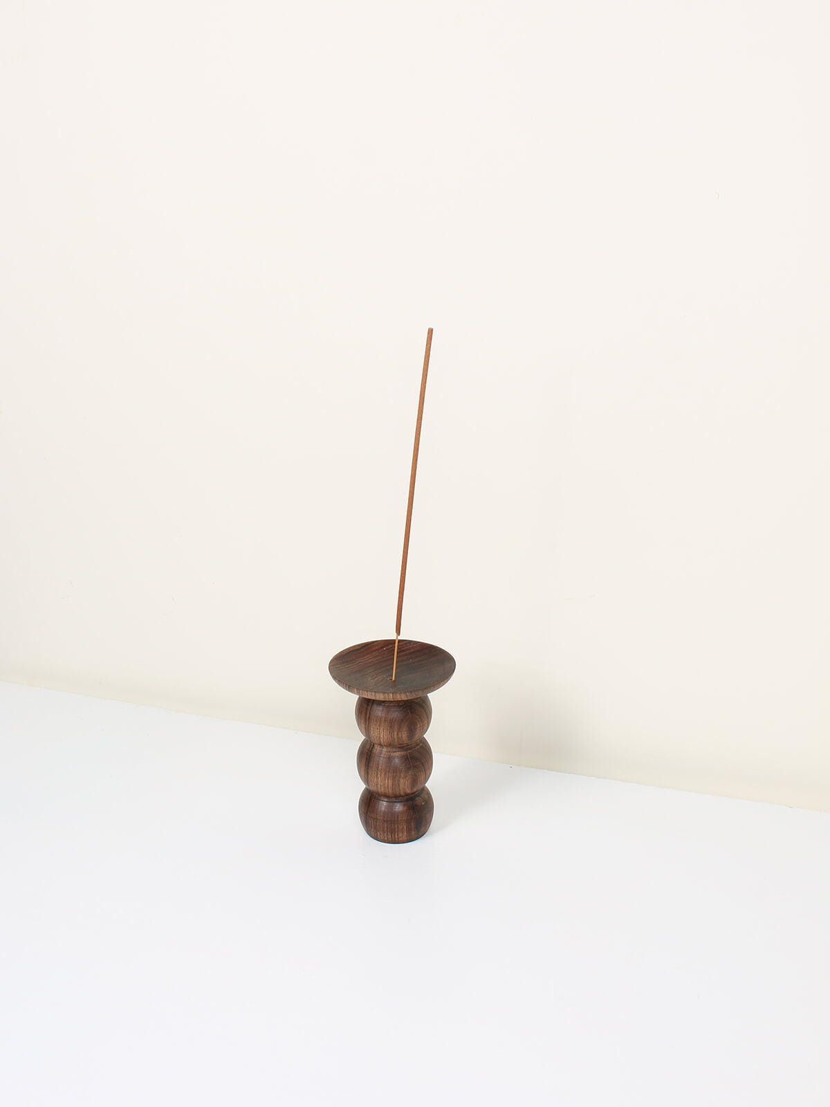Premium Walnut Wood Incense Holder with Bubble Design - Handcrafted Aromatherapy Burner for Meditation, Yoga & Home Decor