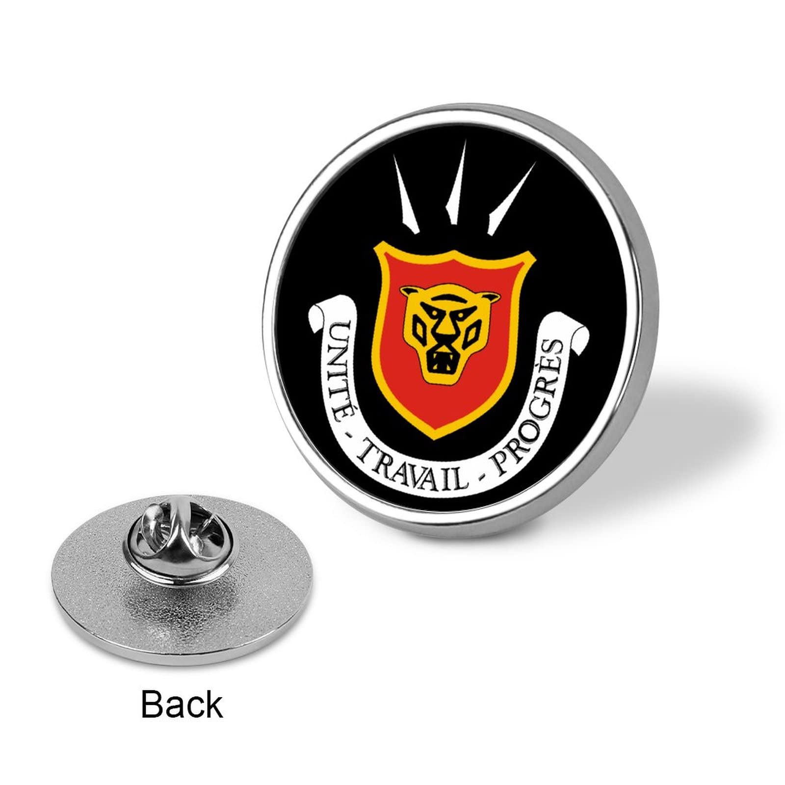 Djibouti National Emblem Pins & Badges for Hats, Clothes & Backpacks