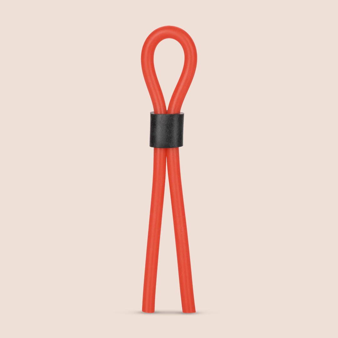 Premium Silicone Stud Lasso™ - Adjustable Erection Enhancer Ring for Men | Comfortable & Reusable Cock Ring for Enhanced Performance & Pleasure | Perfect for Couples & Solo Play