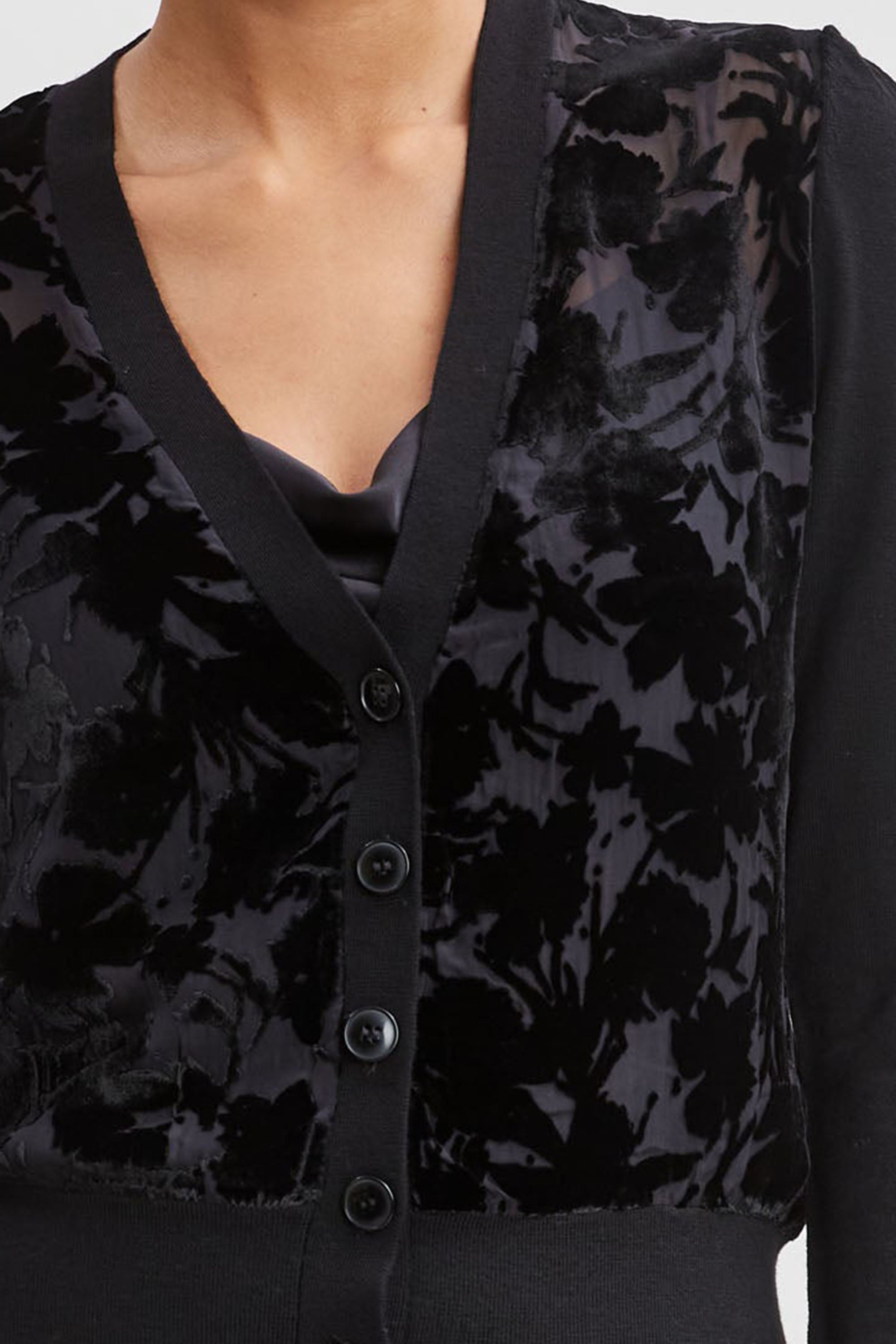 Soft Burnout Velvet Cardigan for Women - Cozy Long Sleeve Open Front Sweater - Perfect for Fall & Winter Layering, Lounge Wear, and Casual Outfits