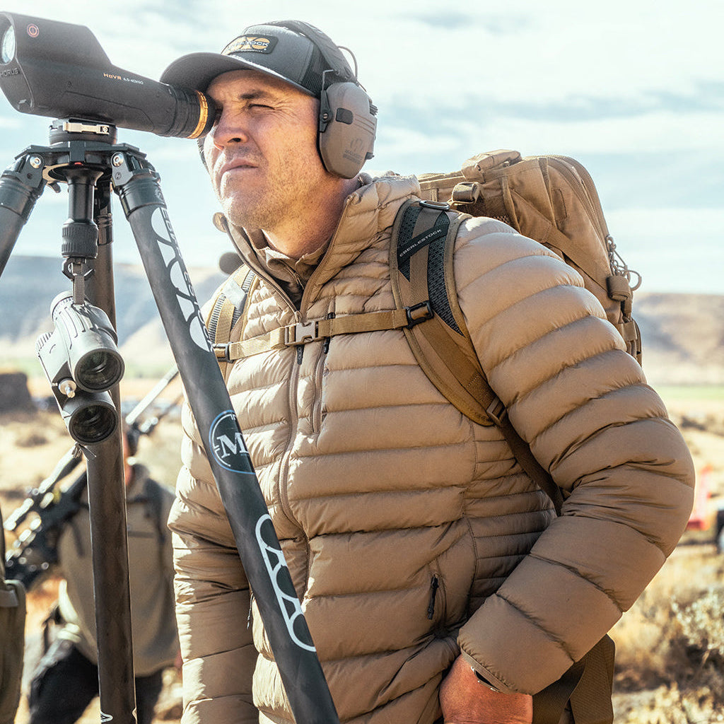 Eberlestock McCall Hooded Down Jacket - Lightweight Insulated Winter Coat for Men | Hunting, Hiking & Outdoor Adventures
