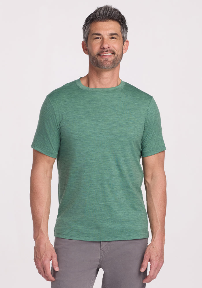WoolX Endurance Tee - Premium Merino Wool T-Shirt for Men & Women | Moisture-Wicking, Odor-Resistant, Temperature Regulating | Perfect for Hiking, Running & Outdoor Adventures