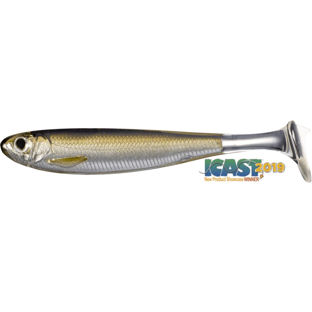Live Target Slow Roll Shiners - Premium Fishing Lures for Bass & Walleye - Realistic Baitfish Design for Freshwater & Saltwater Fishing - Perfect for Casting, Trolling & Ice Fishing