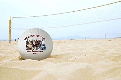 Custom Personalized 6 Inch Mini Volleyball with Name, Photo or Text - Official Size 1 Volleyball Gift for Coach, Son, Boyfriend - Perfect for Volleyball Awards, Team Gifts & Sports Memorabilia