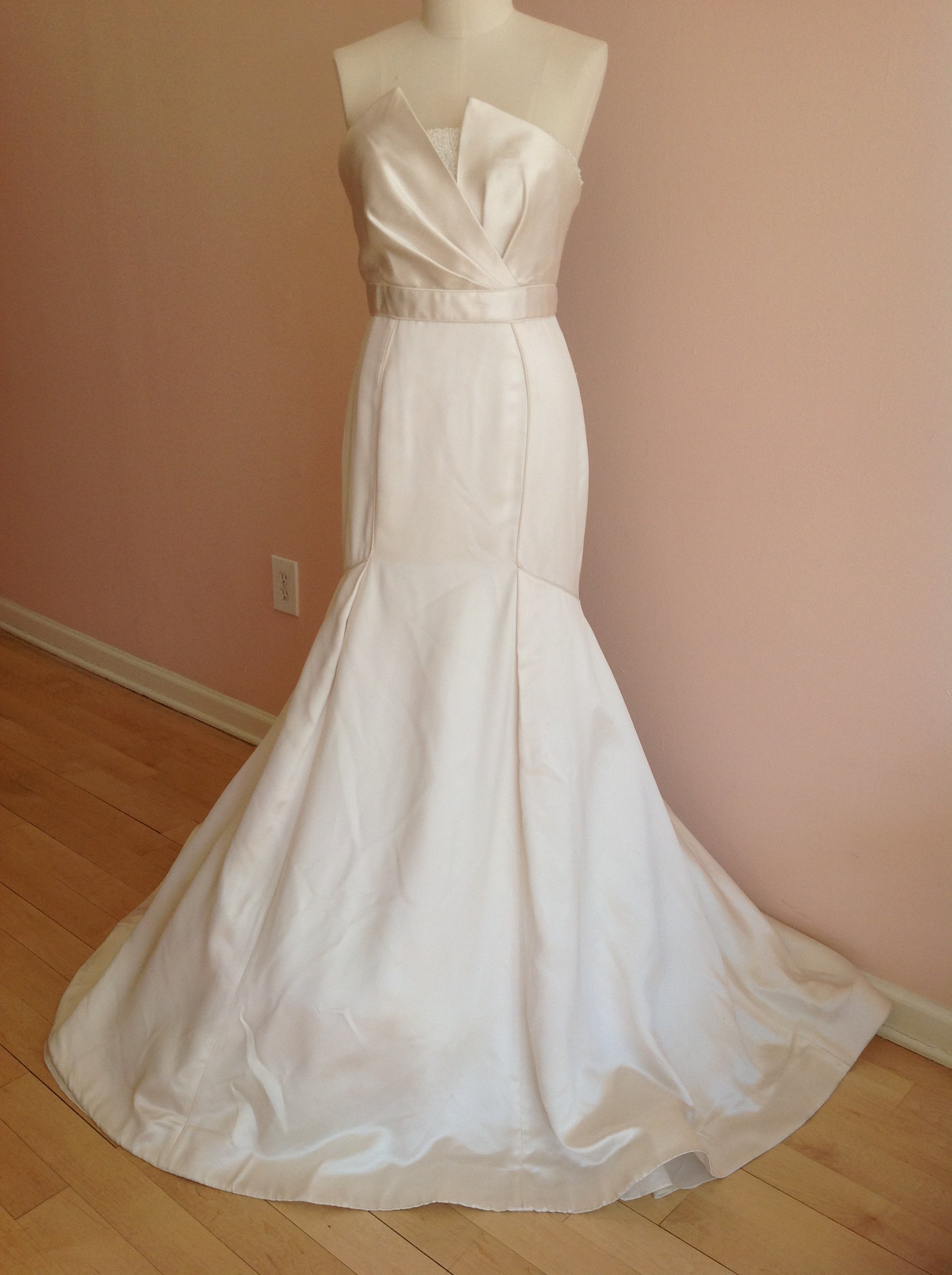 Theia Madison 890067 Elegant Lace Wedding Gown for Bride - Perfect for Church Ceremony, Beach Wedding & Formal Reception