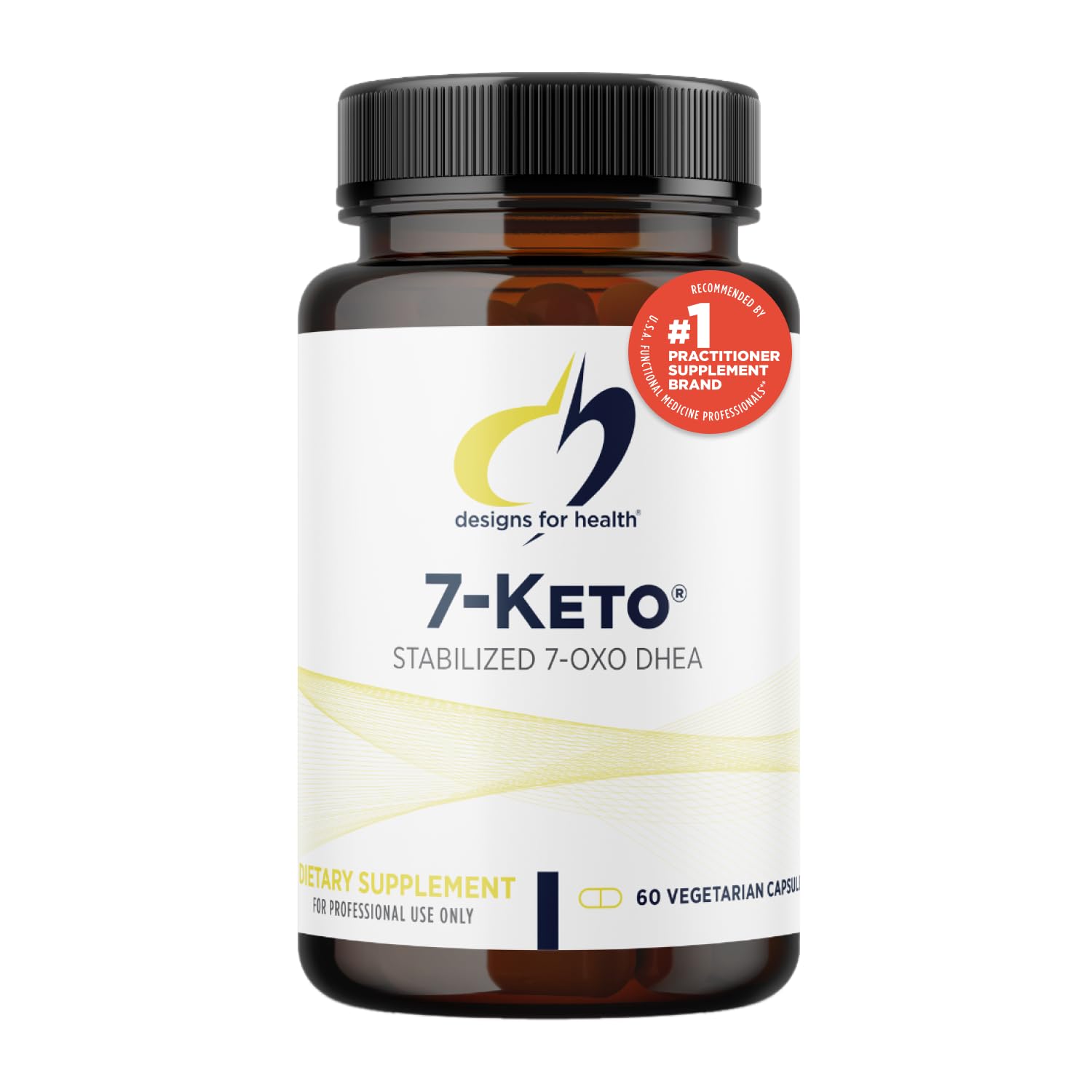 Designs for Health 7-Keto - 100mg 7-OXO DHEA Supplement for Men & Women - Non-GMO, Vegan Capsules (60 Count) - Supports Metabolism, Weight Management & Healthy Aging
