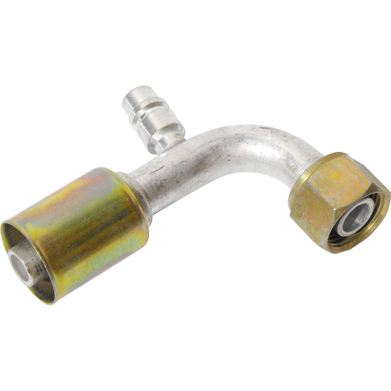 Universal Air Conditioner FT 3233C A/C Refrigerant Hose Fitting - Compatible with Most AC Units for Car, Home & RV Cooling Systems - Perfect for AC Repair and Maintenance