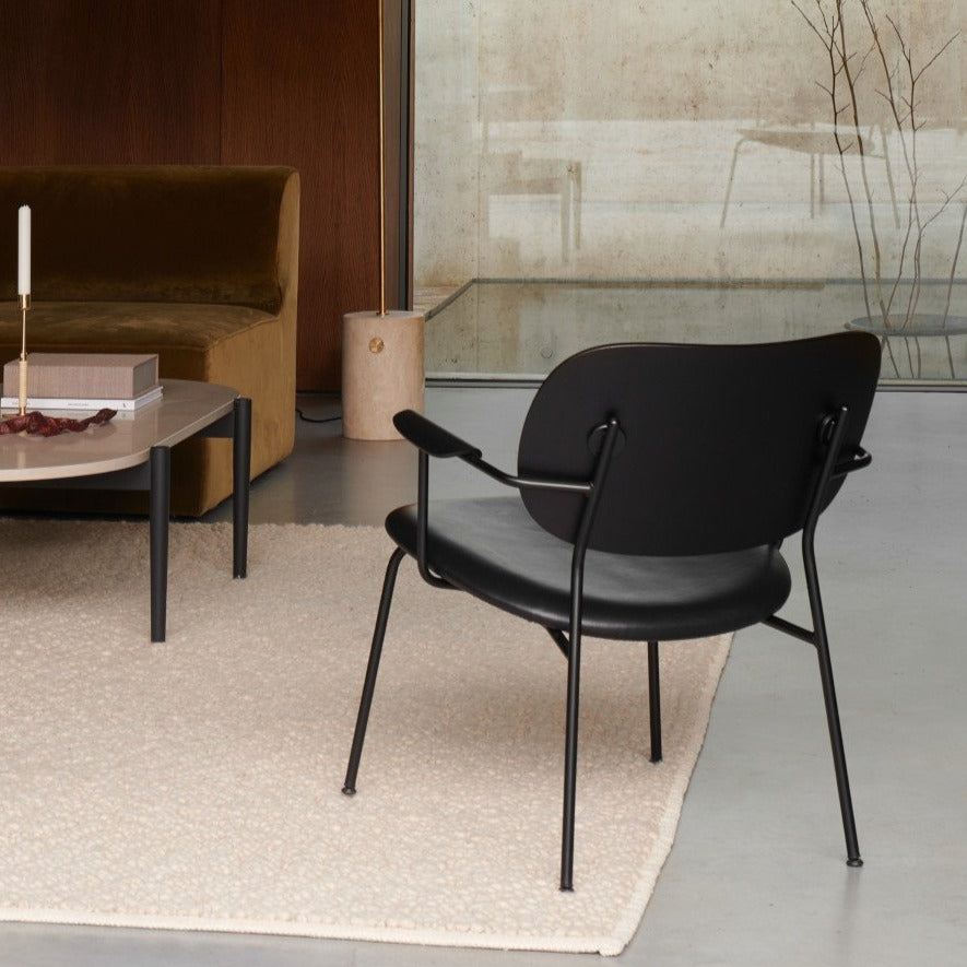 Audo Copenhagen LC Co Chair - Modern Scandinavian Lounge Chair for Living Room, Office & Reading Nook - Premium Comfort & Stylish Design
