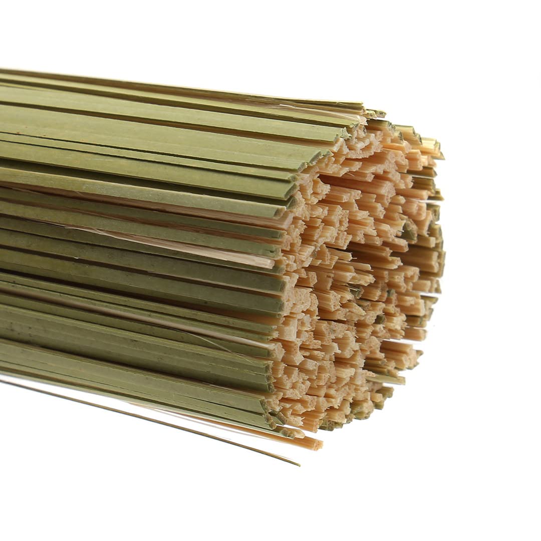 Premium Bamboo Wok Brush with Copper Coil - 9.4