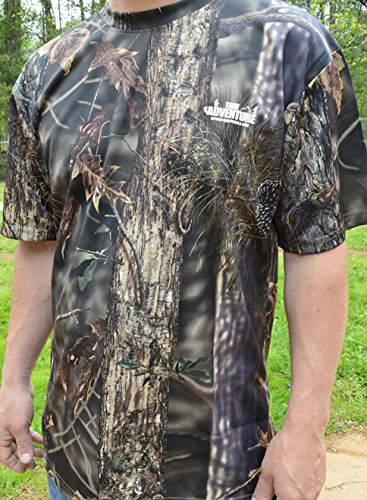 Timber Camouflage Hunting T-Shirt - Moisture Wicking Camo Tee for Outdoor Adventures | Perfect for Hunting, Hiking & Camping