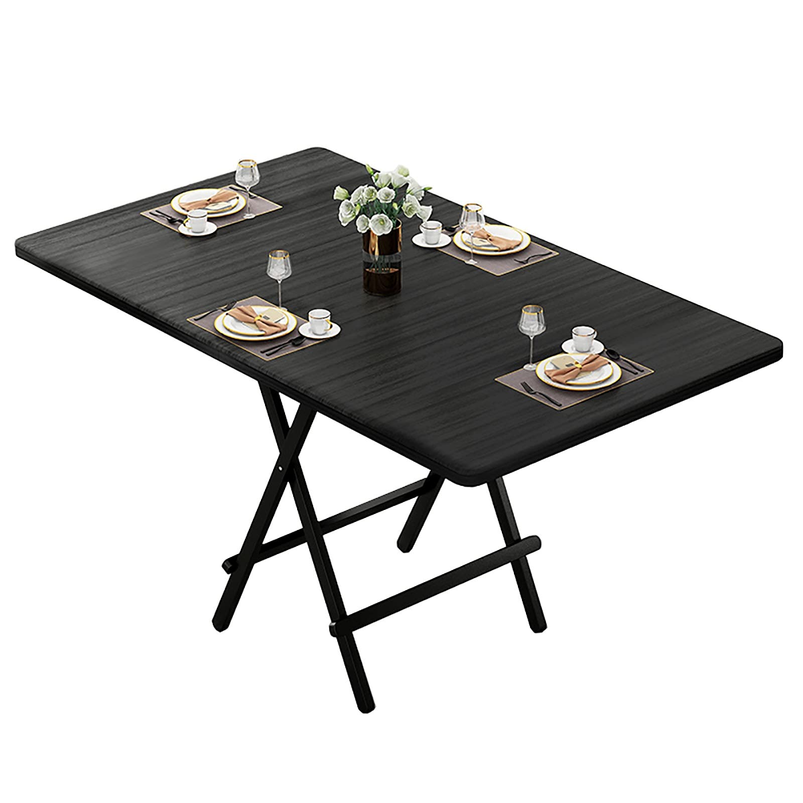 Foldable Dining Table - Multifunctional Round Coffee Table for Small Apartments, Compact Living Rooms & Outdoor Use (Color: A) | Space-Saving Home Furniture for Dining, Work & Leisure