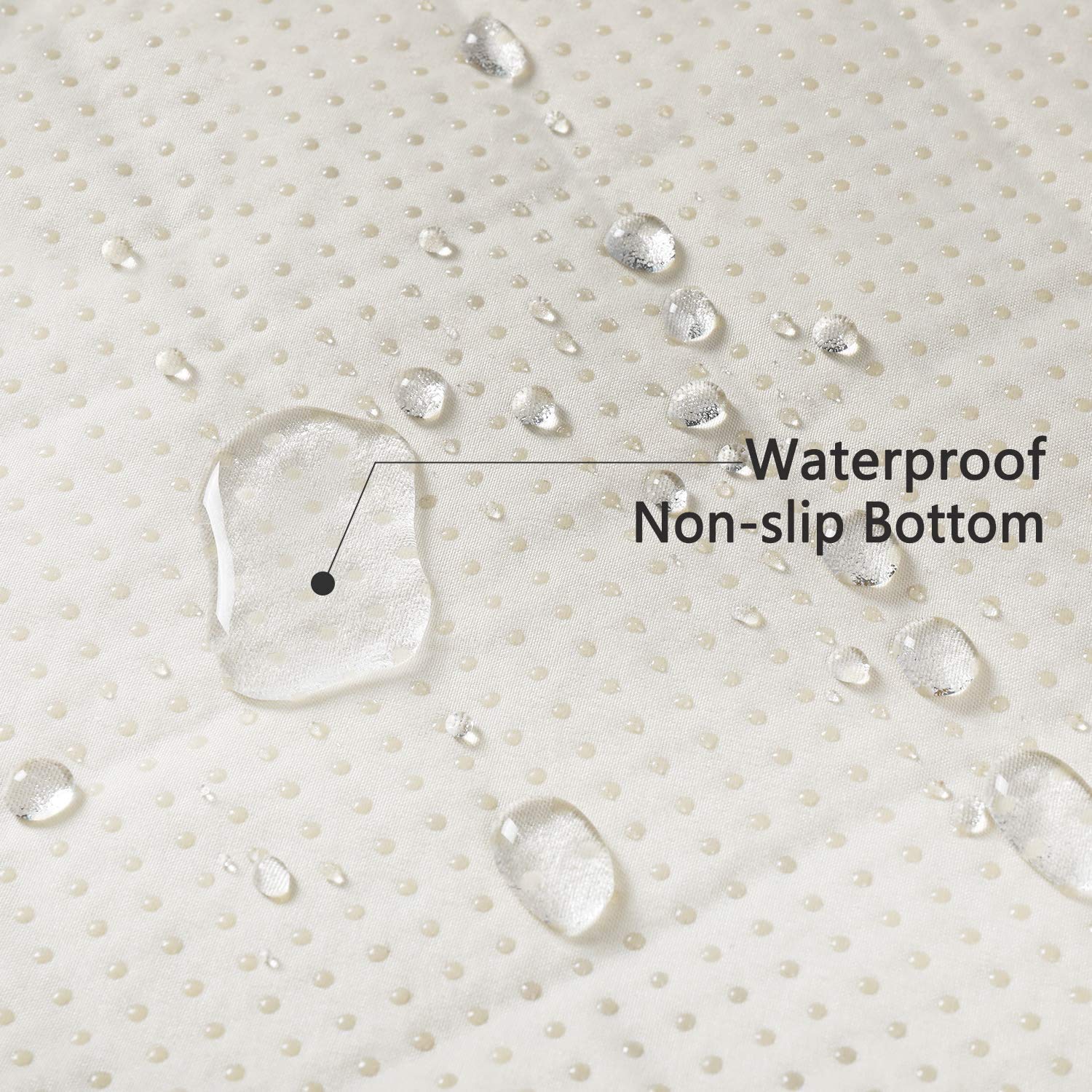 SPXTEX Washable Dog Crate Pads & Non-Slip Puppy Pee Pads - Waterproof Pet Training Pads for Small Dogs (2 Pack, 40