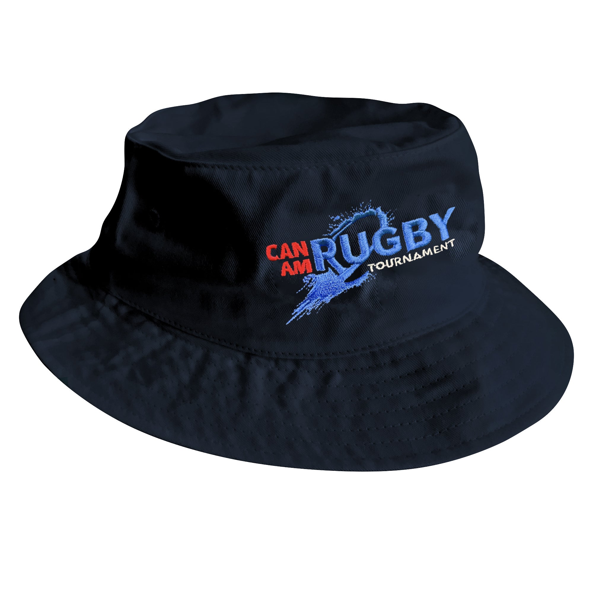 Can Am Rugby Bucket Hat for Men & Women - Adjustable Cotton Sun Hat for Outdoor Sports, Beach, Fishing - UV Protection & Breathable Design